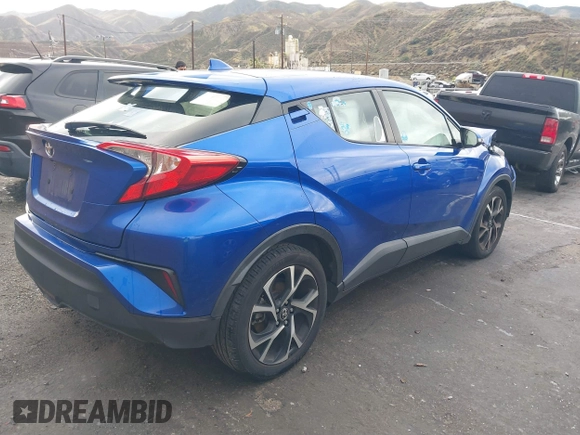2018 Toyota C-HR XLE with VIN NMTKHMBX5JR051428, listed as a IAAI auction lot 41770474 with 79,770 mi miles and . Bid and sale history available at DreamBid. Image 4.
