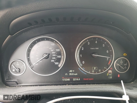 2017 BMW X3 xDrive28i with VIN 5UXWX9C55H0T14187, listed as a Copart auction lot 55049325 with 173,346 mi miles and Salvage Title. Bid and sale history available at DreamBid. Image 9.