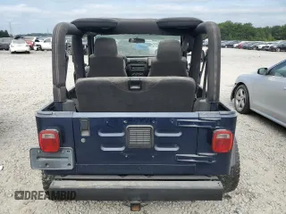 2004 Jeep Wrangler X with VIN 1J4FA39S64P717135, listed as a Copart auction lot 66358954 with 166,948 mi miles and Clean Title. Bid and sale history available at carsss.com. Image 6.