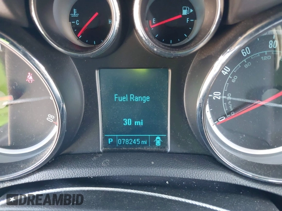 2015 Buick Encore Convenience with VIN KL4CJFSB8FB039843, listed as a IAAI auction lot 42042100 with 78,245 mi miles. Bid and sale history available at carsss.com. Image 15.