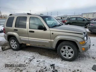 2006 Jeep Liberty Limited with VIN 1J4GL58K36W109822, listed as a Copart auction lot 45653515 with 173,335 mi miles and Salvage title. Bid and sale history available at DreamBid. Image 4.