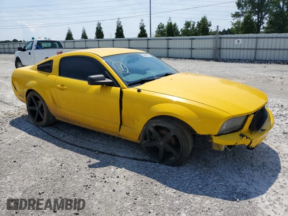 2005 Ford Mustang Deluxe с VIN 1ZVFT80N155198395, выставлен на аукционе Copart как лот 60481775 с пробегом 121 062 миль миль и Списание • Salvage title. История ставок и продаж доступна на DreamBid. Изображение 4.