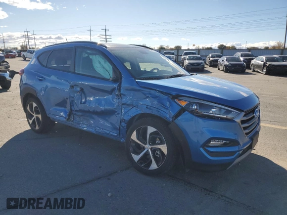 2017 Hyundai Tucson Value with VIN KM8J3CA23HU551942, listed as a Copart auction lot 80553844 with 15,106 mi miles and Salvage Title. Bid and sale history available at carsss.com. Image 4.