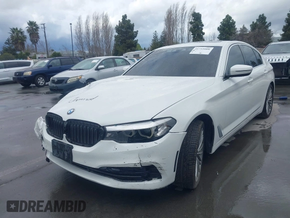 2020 BMW 5 Series 530i with VIN WBAJR3C08LWW69297, listed as a IAAI auction lot 41755008 with 64,049 mi miles and . Bid and sale history available at DreamBid. Image 2.