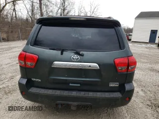 2008 Toyota Sequoia Platinum with VIN 5TDBY67A48S007870, listed as a Copart auction lot 47734315 with 91,218 mi miles and Clean Title. Bid and sale history available at carsss.com. Image 6.