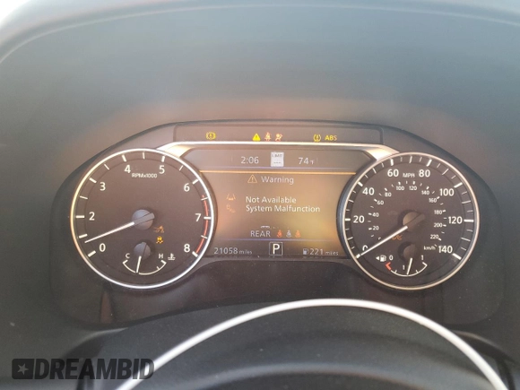 2023 Nissan Altima SL with VIN 1N4BL4EV8PN423424, listed as a Copart auction lot 83678134 with 21,058 mi miles and Salvage Title. Bid and sale history available at DreamBid. Image 9.