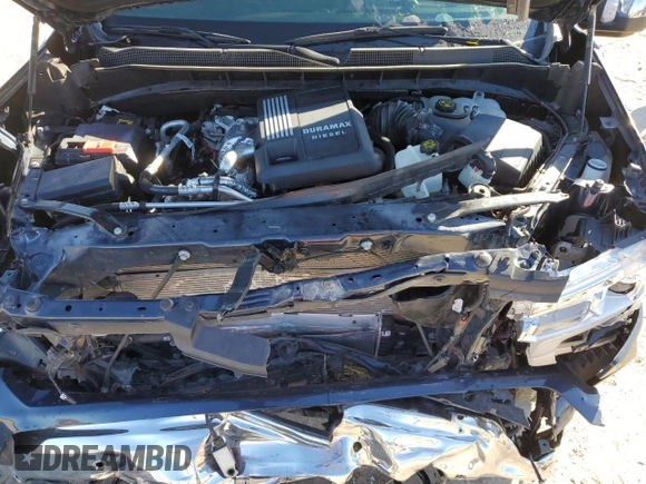2023 Chevrolet Silverado 1500 LTZ with VIN 1GCUDGE89PZ129566, listed as a Copart auction lot 42540585 with 22,918 mi miles and Salvage Title. Bid and sale history available at carsss.com. Image 11.