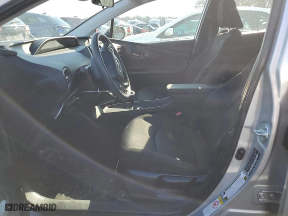 2021 Toyota Prius L Eco with VIN JTDKAMFU3M3147845, listed as a Copart auction lot 88705855 with 59,418 mi miles and Salvage Title. Bid and sale history available at carsss.com. Image 7.