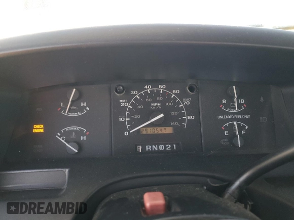 1992 Ford F-150 with VIN 1FTDF15Y1NPB06444, listed as a Copart auction lot 81648734 with 291,054 mi miles and Clean Title. Bid and sale history available at carsss.com. Image 9.