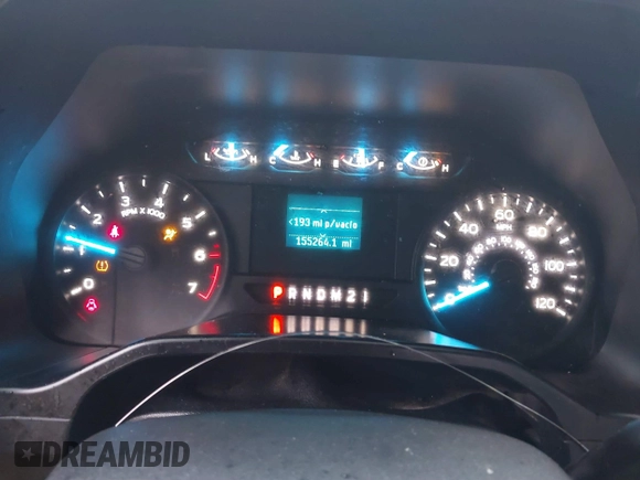 2016 Ford F-150 XL with VIN 1FTFX1CF8GKD65388, listed as a IAAI auction lot 41731819 with 155,264 mi miles and . Bid and sale history available at carsss.com. Image 7.