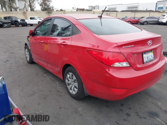 2015 Hyundai Accent GLS with VIN KMHCT4AE4FU827177, listed as a IAAI auction lot 42057967 with 83,842 mi miles and . Bid and sale history available at carsss.com. Image 3.