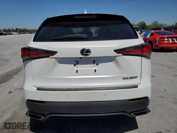 2019 Lexus NX 300 with VIN JTJBARBZ9K2179827, listed as a Copart auction lot 53419195 with 59,763 mi miles and Salvage Title. Bid and sale history available at DreamBid. Image 6.