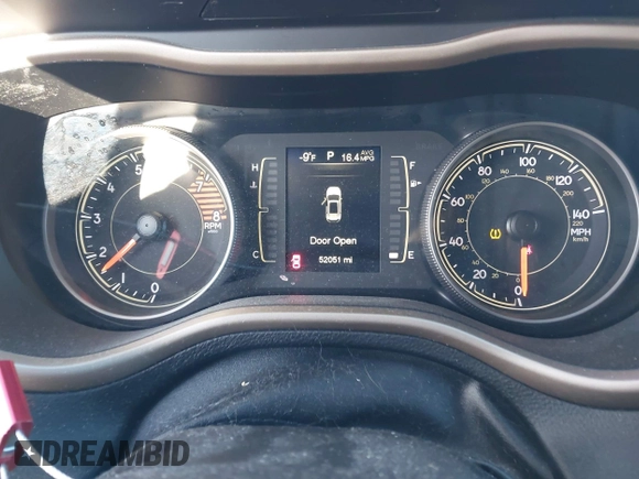 2018 Jeep Cherokee Latitude with VIN 1C4PJMCX8JD548480, listed as a IAAI auction lot 41378186 with 52,051 mi miles and . Bid and sale history available at DreamBid. Image 7.