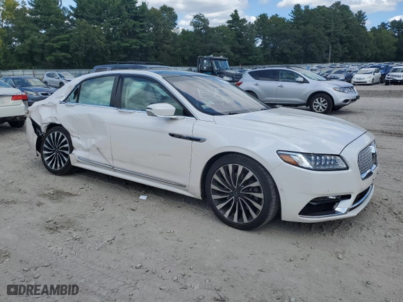 2019 Lincoln Continental Black Label with VIN 1LN6L9BC9K5613295, listed as a Copart auction lot 69174514 with 85,100 mi miles and Salvage Title. Bid and sale history available at carsss.com. Image 4.