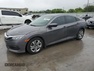 2017 Honda Civic LX z VIN 19XFC2F53HE034825, wystawiony jako Copart lot #52069765 z przebiegiem 112 396 mil mil oraz Czysty tytuł • Clean title. Historia ofert i sprzedaży dostępna na DreamBid. Obrazek 1.