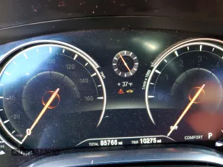 2017 BMW 7 Series 750i with VIN WBA7F0C51HGM21052, listed as a Copart auction lot 46299535 with 85,765 mi miles and Clean Title. Bid and sale history available at carsss.com. Image 9.
