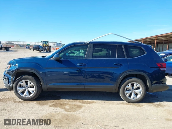 2019 Volkswagen Atlas SE with VIN 1V2DR2CA9KC506188, listed as a IAAI auction lot 41221389 with 67,593 mi miles and . Bid and sale history available at DreamBid. Image 15.