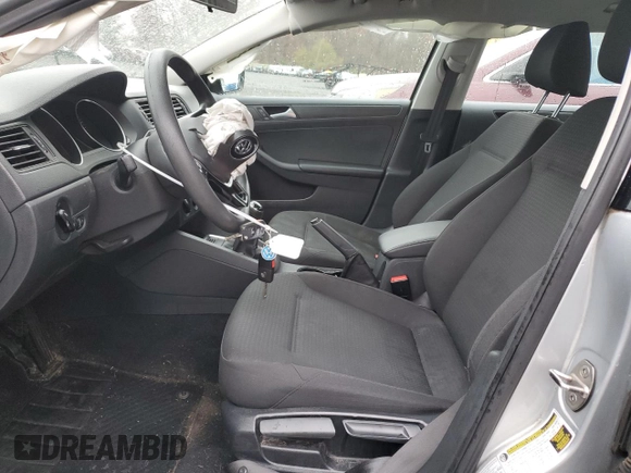 2015 Volkswagen Jetta S with VIN 3VW1K7AJ2FM303265, listed as a Copart auction lot 51550585 with 79,378 mi miles and Salvage title. Bid and sale history available at DreamBid. Image 7.
