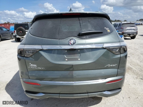 2023 Buick Enclave Avenir with VIN 5GAERDKW3PJ168161, listed as a Copart auction lot 42861635 with NaN miles and Salvage Title. Bid and sale history available at carsss.com. Image 6.