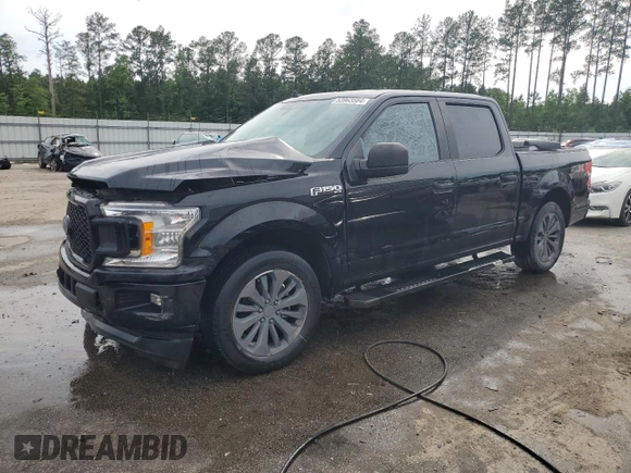 2020 Ford F-150 XL with VIN 1FTEW1CP1LFA46294, listed as a Copart auction lot 53963584 with 100,027 mi miles and Non Repairable. Bid and sale history available at carsss.com. Image 1.