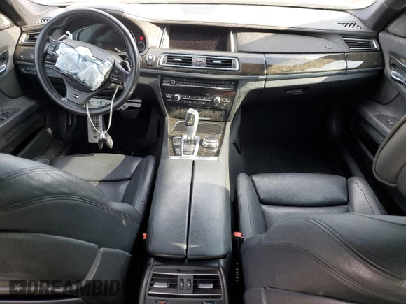 2015 BMW 7 Series 740Li xDrive with VIN WBAYF4C53FGS99173, listed as a Copart auction lot 64185443 with 80,230 mi miles and . Bid and sale history available at DreamBid. Image 8.