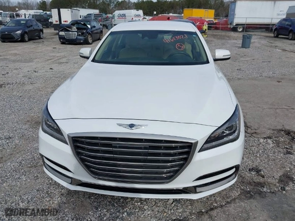 2020 Genesis G80 3.8L with VIN KMTFN4JE6LU337106, listed as a IAAI auction lot 41613021 with NaN miles. Bid and sale history available at carsss.com. Image 12.