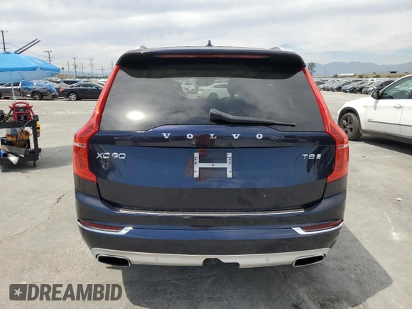 2017 Volvo XC90 Inscription z VIN YV4BC0PLXH1167646, wystawiony jako Copart lot #52650205 z przebiegiem 75 842 mil mil oraz Szkoda całkowita • Salvage title. Historia ofert i sprzedaży dostępna na DreamBid. Obrazek 6.