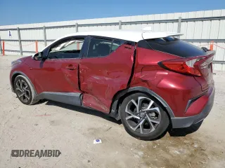2018 Toyota C-HR XLE with VIN JTNKHMBXXJ1007208, listed as a Copart auction lot 53665535 with 75,036 mi miles and Salvage Title. Bid and sale history available at DreamBid. Image 2.