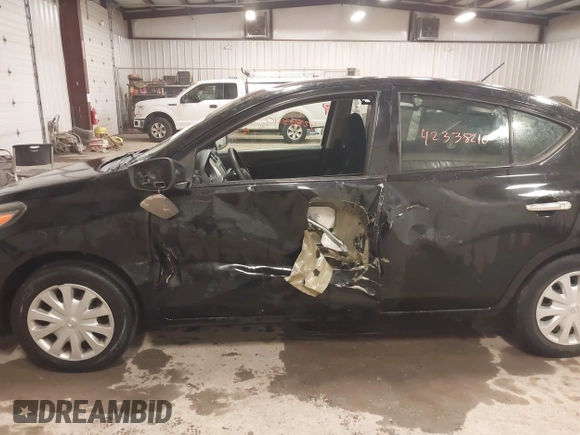 2019 Nissan Versa SV with VIN 3N1CN7AP2KL879111, listed as a IAAI auction lot 42338210 with 84,881 mi miles and . Bid and sale history available at DreamBid. Image 6.