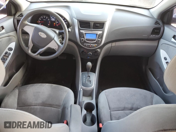 2013 Hyundai Accent GLS with VIN KMHCT4AE9DU521489, listed as a Copart auction lot 53659655 with 180,907 mi miles and Salvage Title. Bid and sale history available at carsss.com. Image 8.
