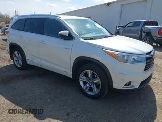 2016 Toyota Highlander Limited with VIN 5TDDCRFHXGS019379, listed as a IAAI auction lot 42039388 with 156,763 mi miles and . Bid and sale history available at DreamBid. Image 1.