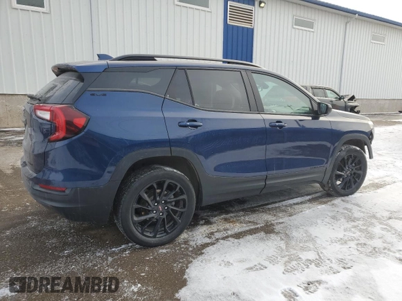 2023 GMC Terrain SLE with VIN 3GKALTEG5PL161660, listed as a Copart auction lot 88500345 with 36,419 mi miles and Salvage title. Bid and sale history available at DreamBid. Image 3.