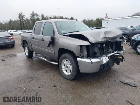 2013 Chevrolet Silverado 1500 LT with VIN 3GCPKSE75DG275651, listed as a IAAI auction lot 41805883 with 142,729 mi miles. Bid and sale history available at carsss.com. Image 1.