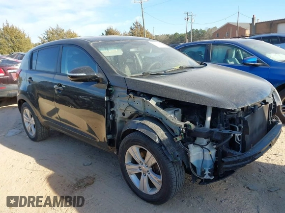 2013 Kia Sportage LX with VIN KNDPB3A21D7447783, listed as a IAAI auction lot 41656090 with 193,795 mi miles. Bid and sale history available at carsss.com. Image 1.