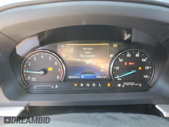 2021 Ford Explorer XLT with VIN 1FMSK8DH6MGC38669, listed as a Copart auction lot 48552145 with 53,440 mi miles and Salvage Title. Bid and sale history available at carsss.com. Image 9.