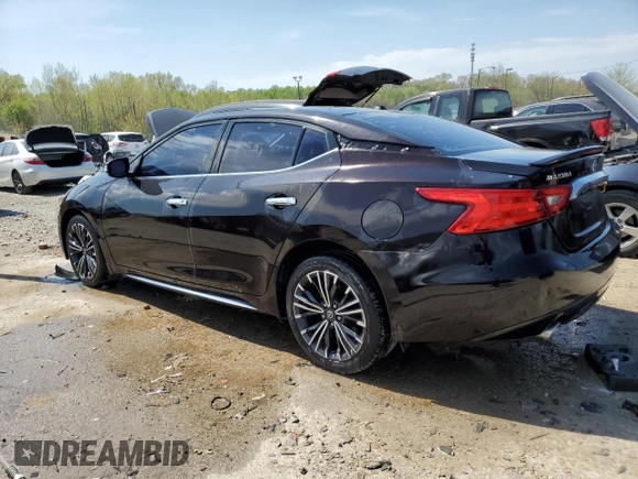 2017 Nissan Maxima SV with VIN 1N4AA6AP0HC410930, listed as a Copart auction lot 53498195 with 54,178 mi miles and Salvage Title. Bid and sale history available at DreamBid. Image 2.