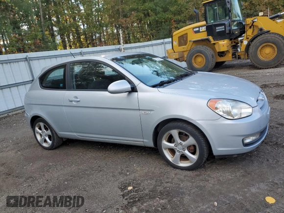 2007 Hyundai Accent SE with VIN KMHCN36C37U035020, listed as a Copart auction lot 75722614 with 54,288 mi miles and Clean Title. Bid and sale history available at carsss.com. Image 4.
