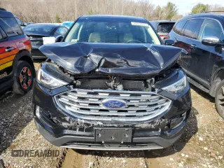 2020 Ford Edge SEL with VIN 2FMPK4J97LBA21908, listed as a Copart auction lot 48910935 with 53,747 mi miles and Salvage Title. Bid and sale history available at DreamBid. Image 5.
