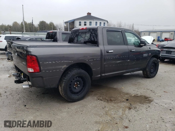 2017 Ram 1500 Big Horn with VIN 3C6RR7LT9HG506310, listed as a Copart auction lot 47833345 with 46,502 mi miles and Salvage Title. Bid and sale history available at carsss.com. Image 3.