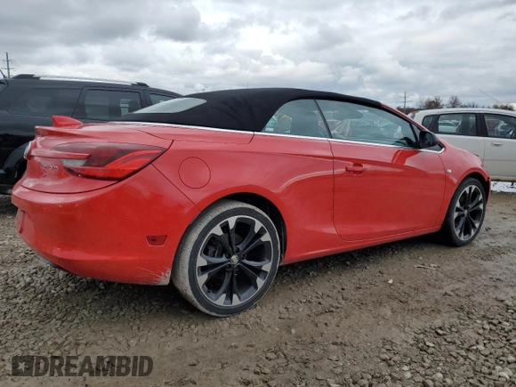 2018 Buick Cascada Sport Touring with VIN W04WJ3N54JG056149, listed as a Copart auction lot 81564964 with 46,105 mi miles and Salvage Title. Bid and sale history available at DreamBid. Image 3.