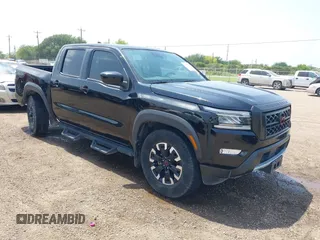 2022 Nissan Frontier SV z VIN 1N6ED1EJXNN654416, wystawiony jako IAAI lot #41931835 z przebiegiem 36 496 mil mil oraz . Historia ofert i sprzedaży dostępna na DreamBid. Obrazek 1.
