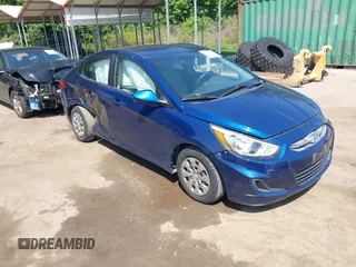 2016 Hyundai Accent SE with VIN KMHCT4AE1GU036073, listed as a IAAI auction lot 42600770 with 141,536 mi miles and . Bid and sale history available at DreamBid. Image 1.
