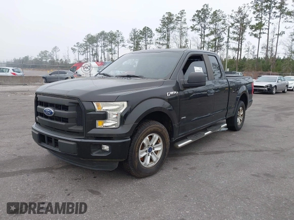 2015 Ford F-150 XL with VIN 1FTEX1CP4FFC74260, listed as a IAAI auction lot 41555925 with 61,583 mi miles and . Bid and sale history available at DreamBid. Image 2.