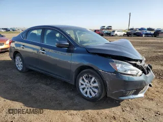 2018 Nissan Sentra SV with VIN 3N1AB7AP6JY226914, listed as a Copart auction lot 54408695 with 184,010 mi miles and Salvage Title. Bid and sale history available at carsss.com. Image 4.