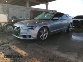 2015 Audi A6 2.0T Premium with VIN WAUCFAFC9FN013874, listed as a Copart auction lot 48840633 with 0 mi miles. Bid and sale history available at carsss.com. Image 1.