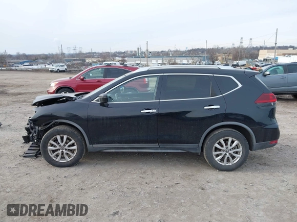 2020 Nissan Rogue S with VIN KNMAT2MV7LP518132, listed as a IAAI auction lot 41513897 with 43,945 mi miles. Bid and sale history available at carsss.com. Image 15.