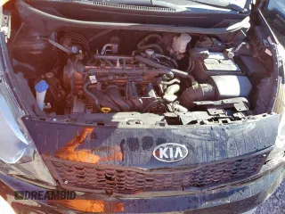 2017 Kia Rio LX with VIN KNADM4A3XH6063540, listed as a Copart auction lot 75802384 with 123,193 mi miles and Salvage Title. Bid and sale history available at carsss.com. Image 11.