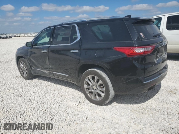 2019 Chevrolet Traverse Premier with VIN 1GNEVKKW6KJ114352, listed as a Copart auction lot 72012494 with 62,684 mi miles and Salvage Title. Bid and sale history available at carsss.com. Image 2.