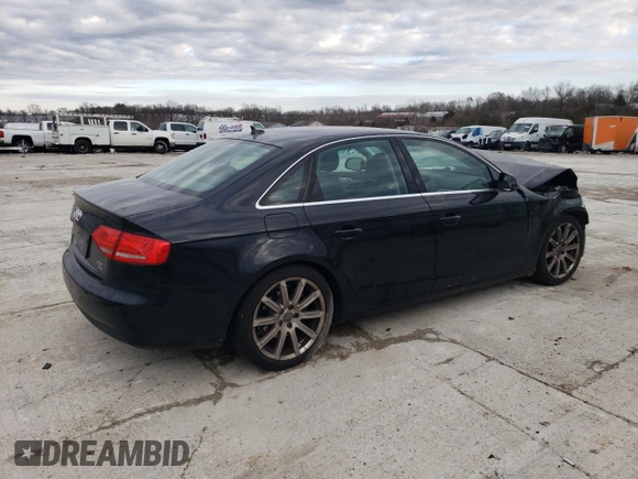 2010 Audi A4 2.0T Premium Plus with VIN WAUHFAFLXAN027068, listed as a Copart auction lot 86291894 with 108,376 mi miles and Salvage Title. Bid and sale history available at carsss.com. Image 3.