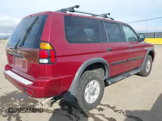 2002 Mitsubishi Montero Sport ES with VIN JA4LS21H82J039059, listed as a IAAI auction lot 41659223 with 147,772 mi miles. Bid and sale history available at carsss.com. Image 4.